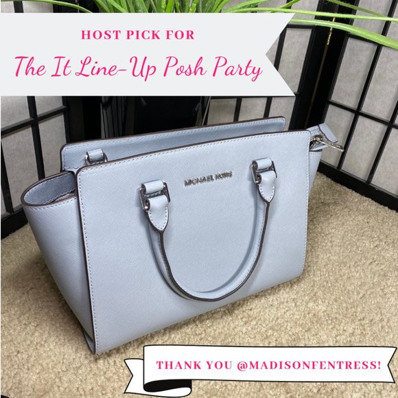 Michael Kors Powder Blue Tote Shoulder Bag NWOT Bags